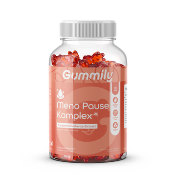 Meno Komplex Gummibärchen mit Vitamin B6 – Erdbeere