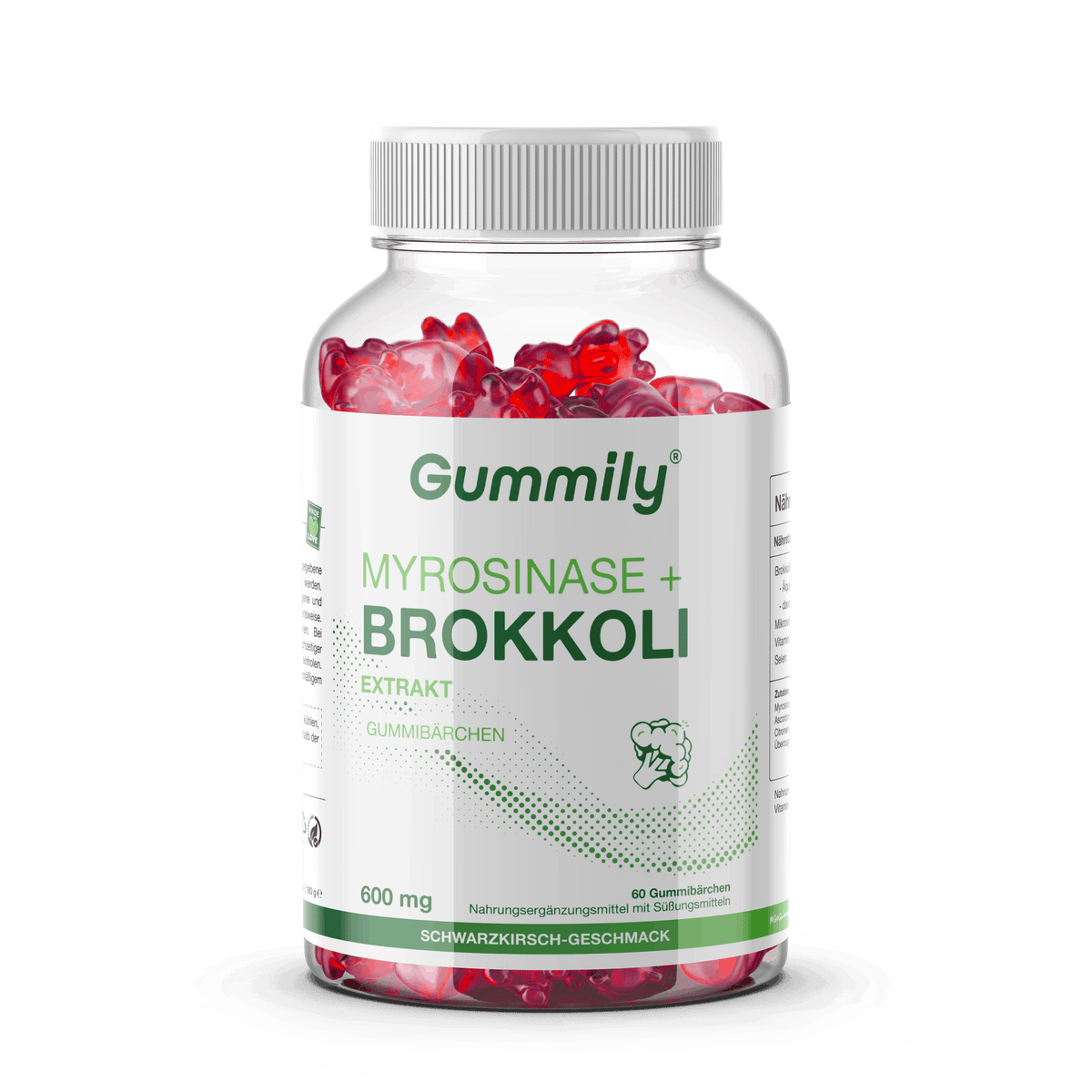 Myrosinase + Brokkoli-Extrakt-Gummibärchen
