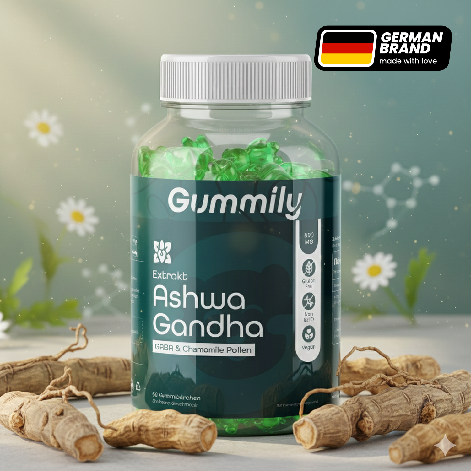 Ashwagandha-Extrakt Gummibärchen