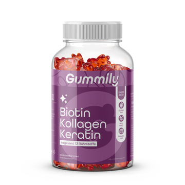 Kollagen Kreatin Biotin Gummibärchen 