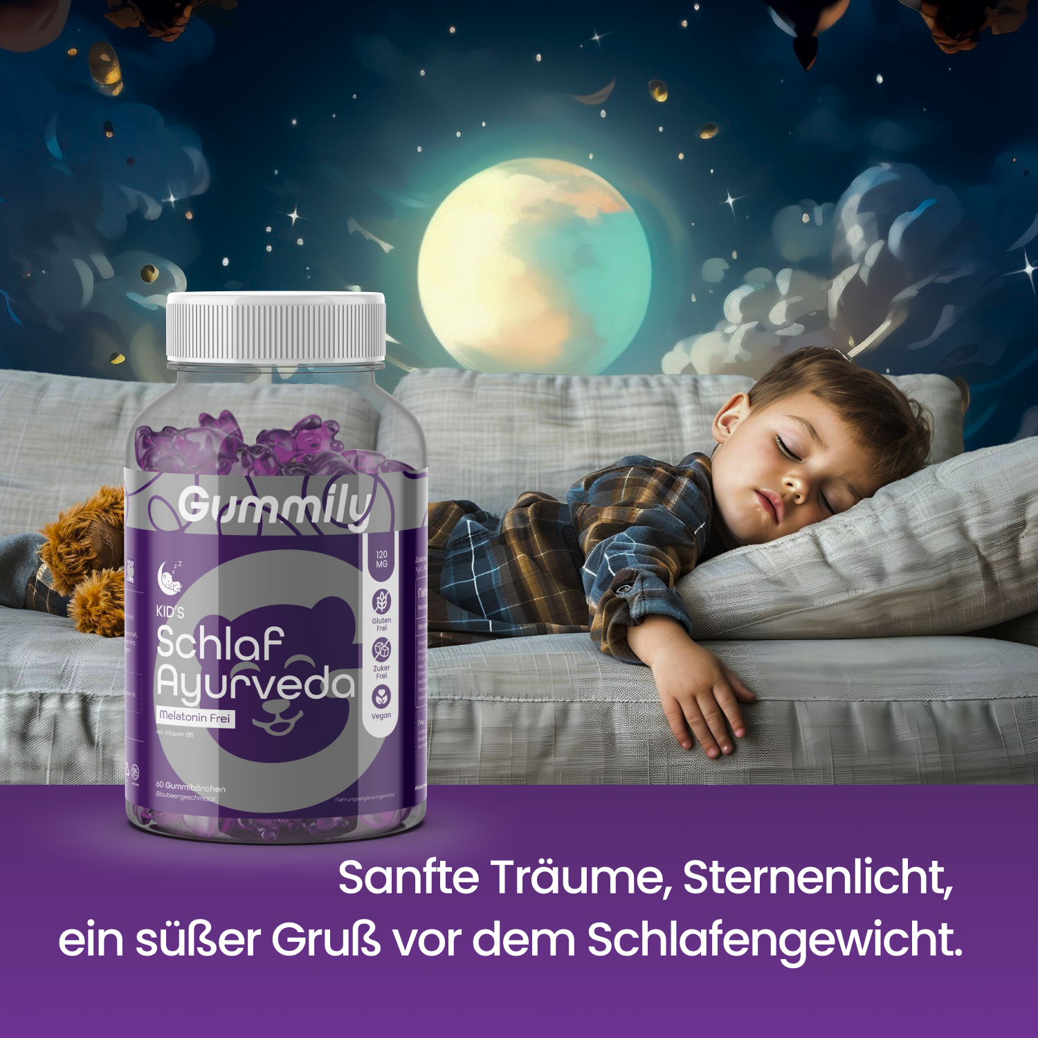 Ayurveda Sleep Gummy Bears Without Melatonin