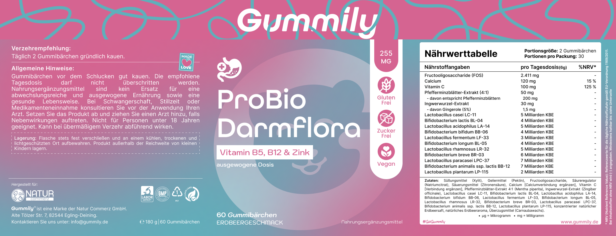 ProBio Darmflora Gummis