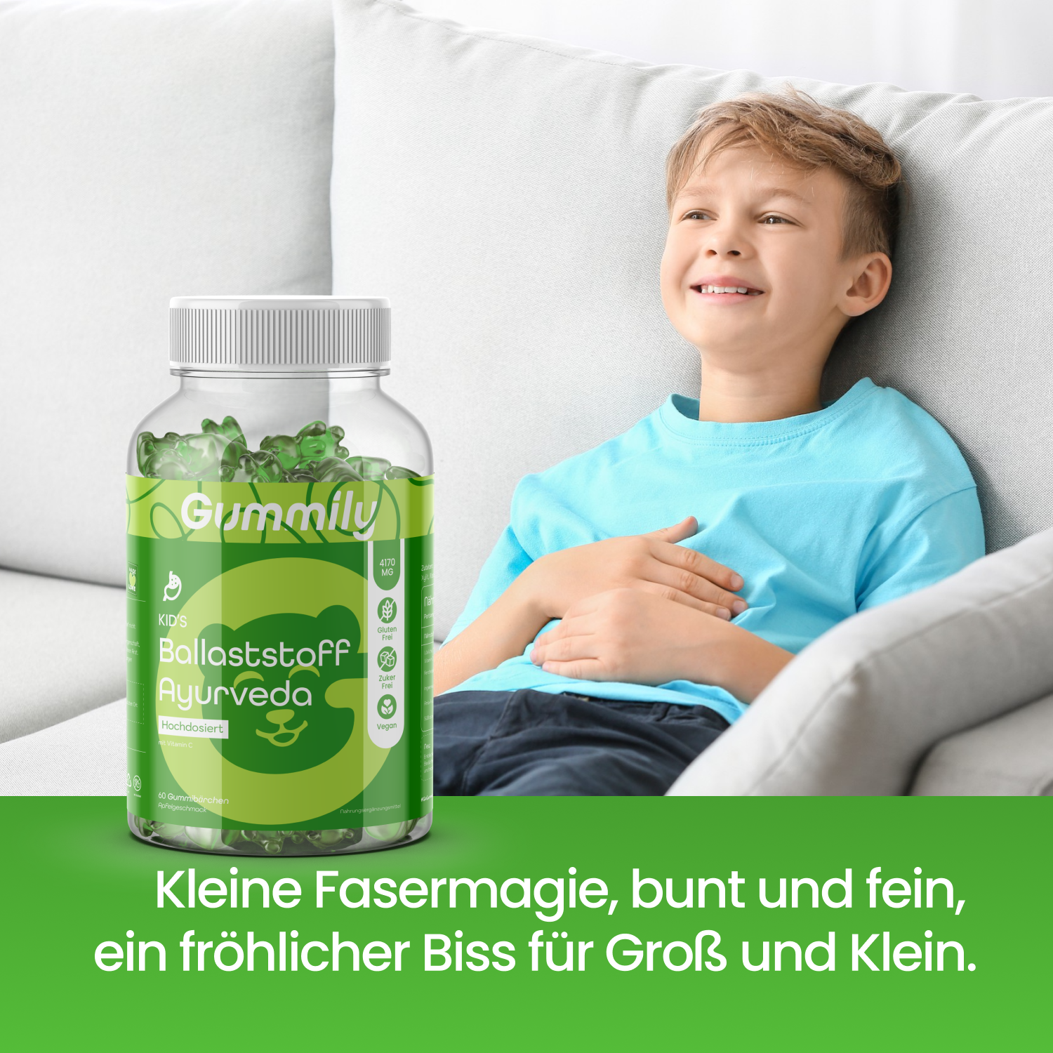 Ballaststoffreiche Gummibärchen