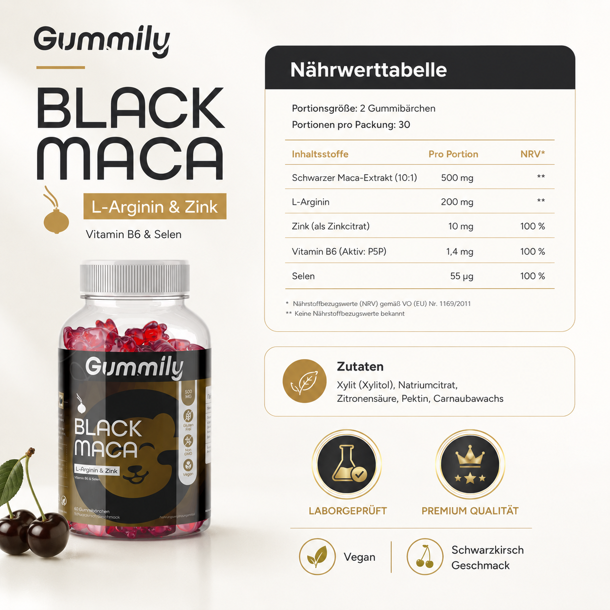 Black Maca Gummies