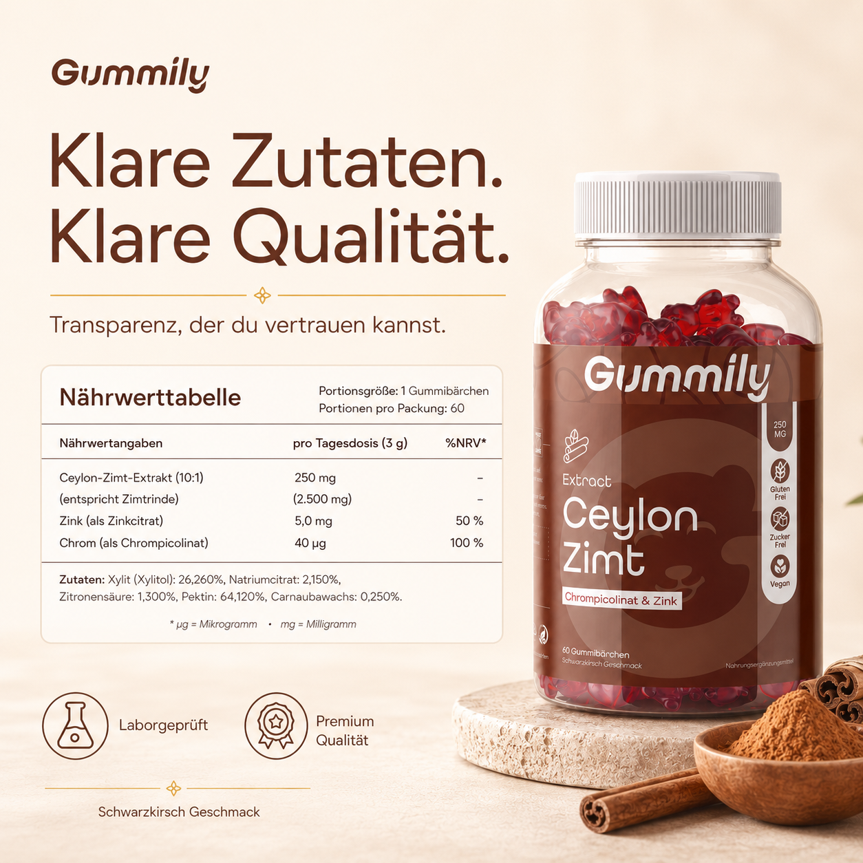 Cinnamon Extract Gummies