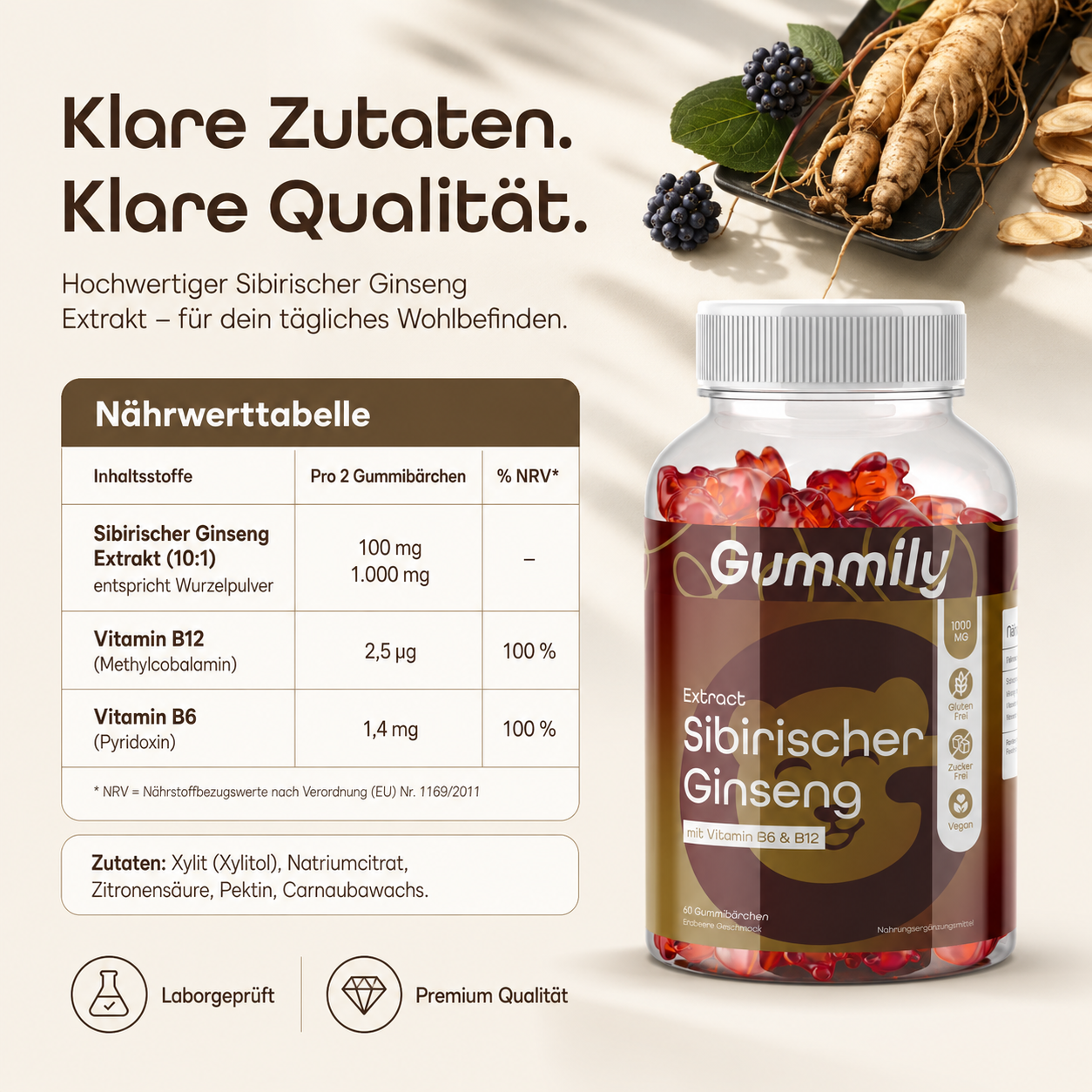 Siberian Ginseng Gummies