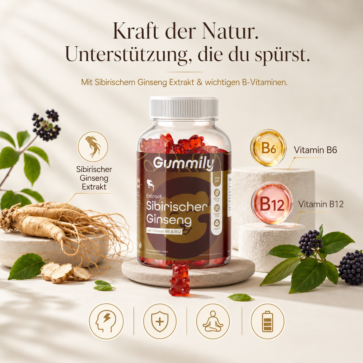 Siberian Ginseng Gummies