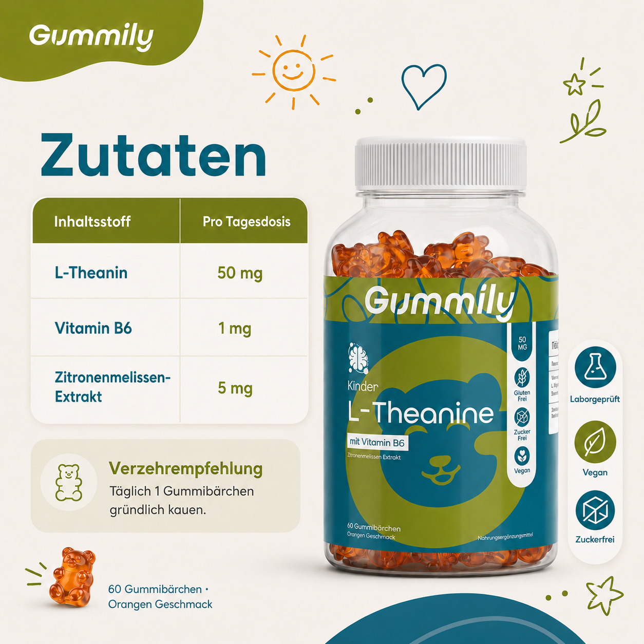 Kids L-Theanine Gummies