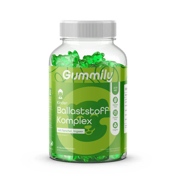 Ballaststoff-Gummibärchen für Kinder mit Vitamin C – Apfel, Zuckerfrei