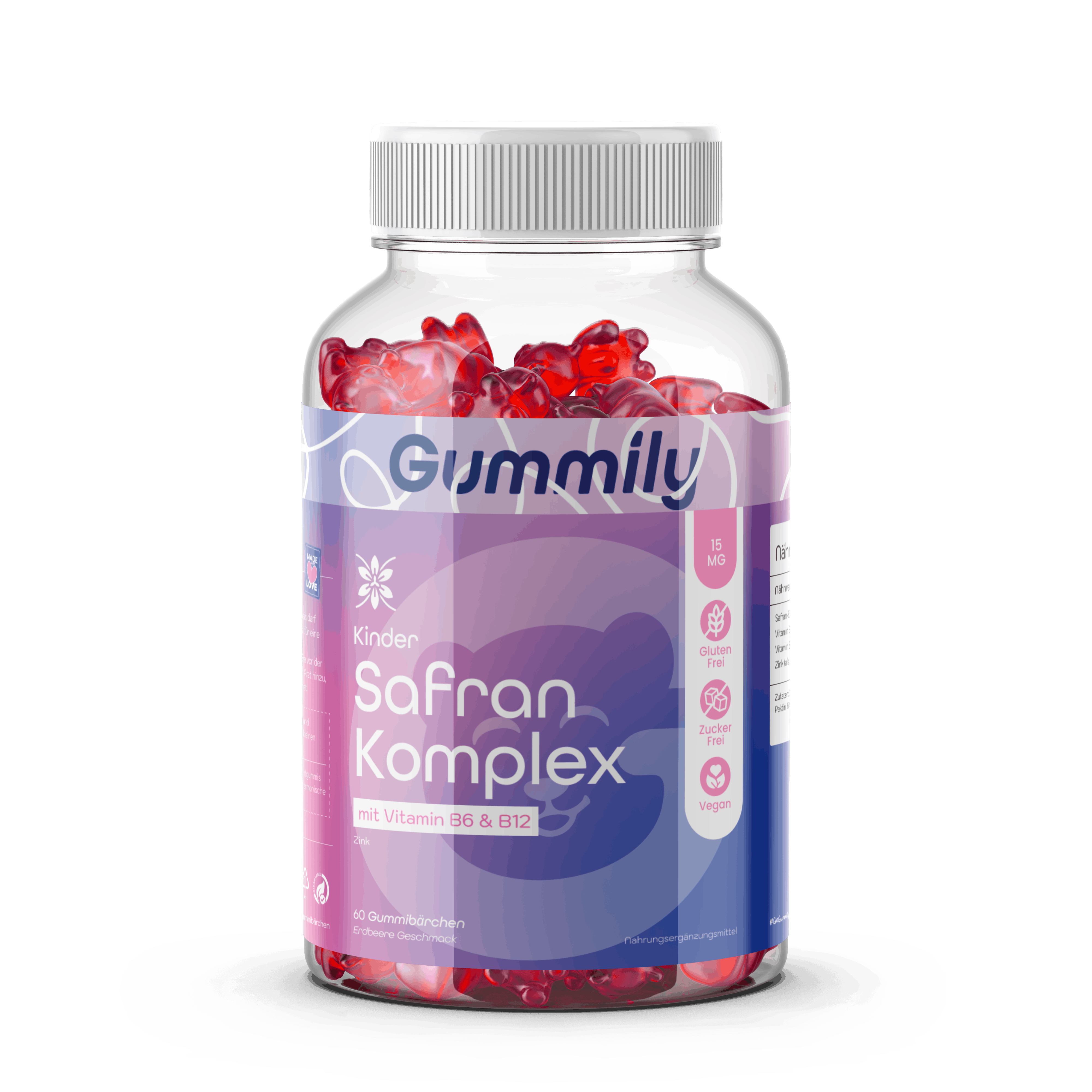Safran-Gummibärchen für Kinder