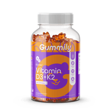 Vitamin D3+K2 Gummibärchen für Kinder