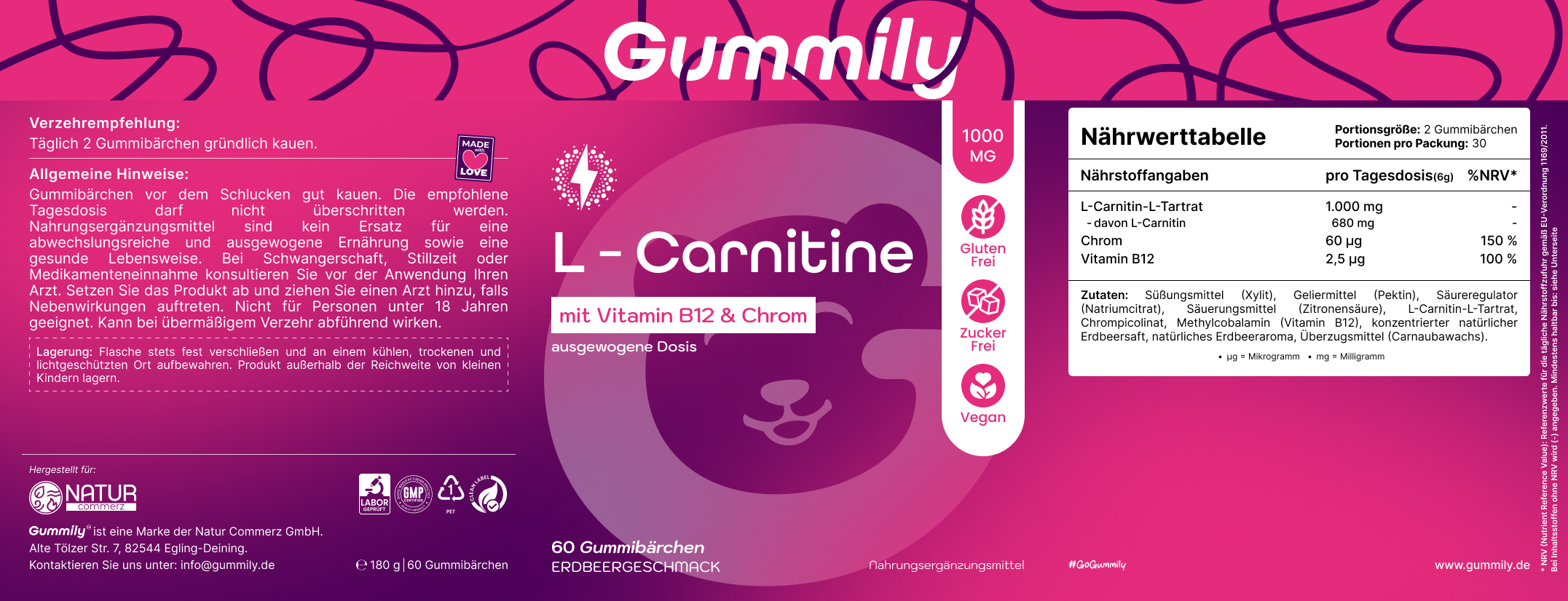 L-Carnitin Gummibärchen