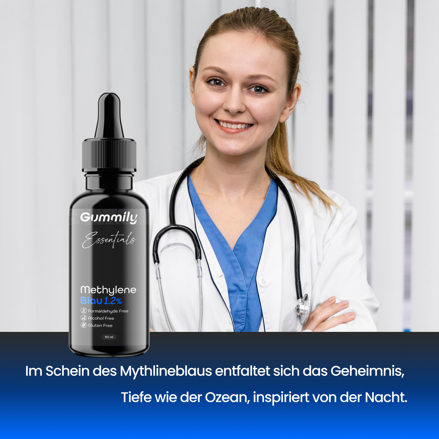 Methylenblau - 1.2% wässrige Lösung - 99,8% rein