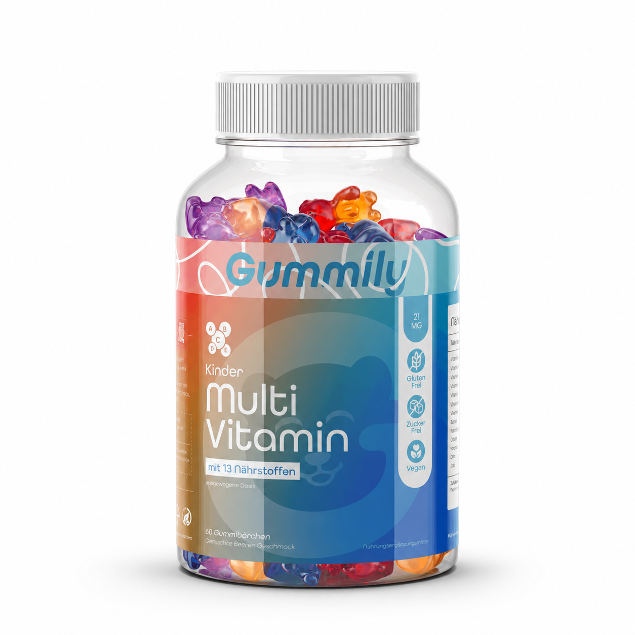 Multivitamin-Fruchtgummis für Kinder