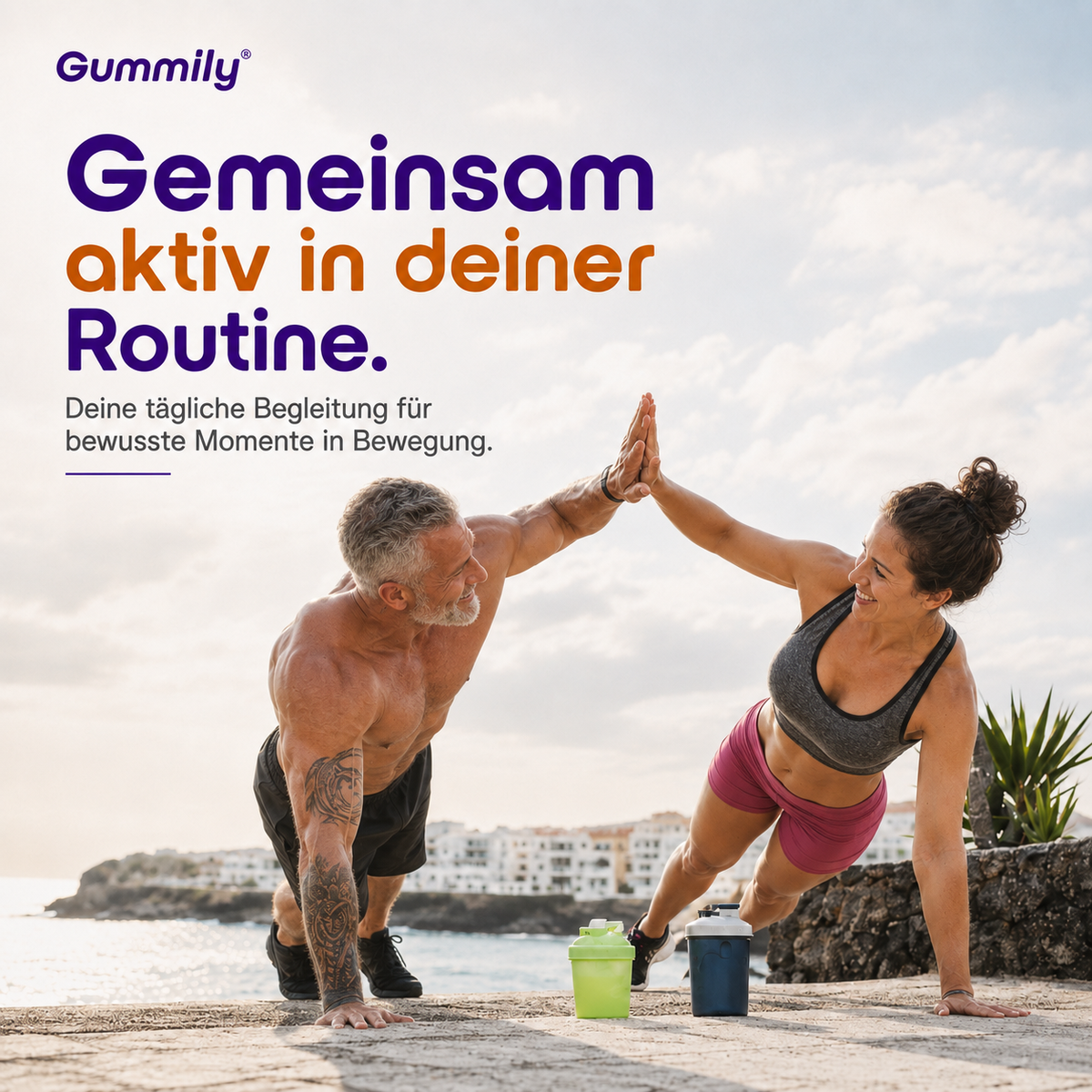 NAD+ Gummis mit Trans-Resveratrol, Vitamin B6 & Zink – Orange