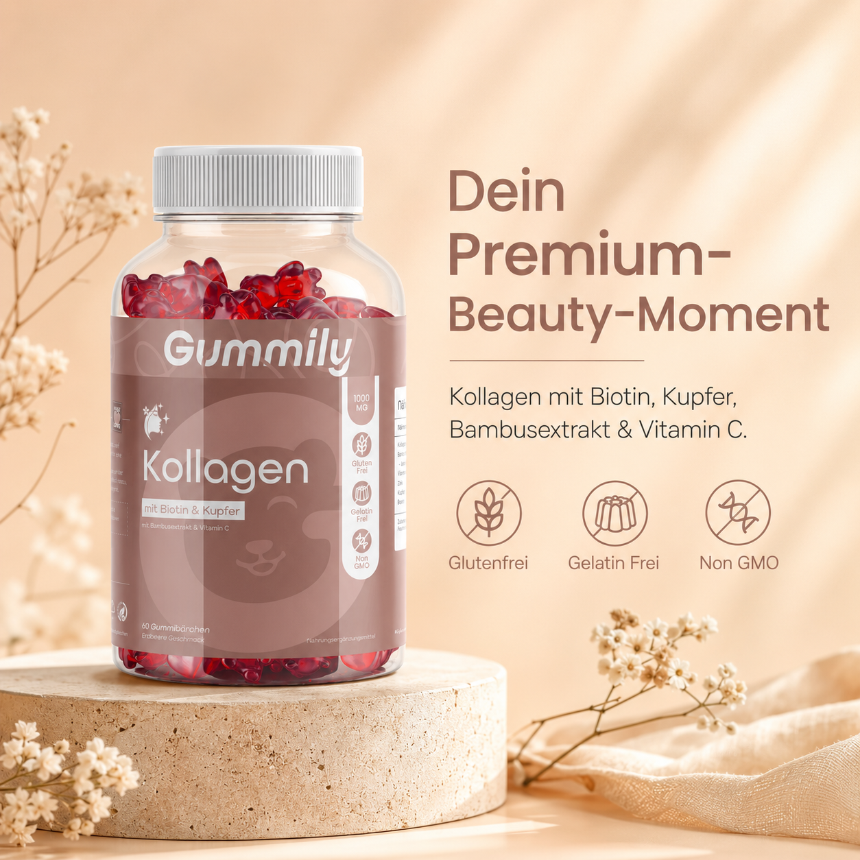 Kollagen-Gummibärchen