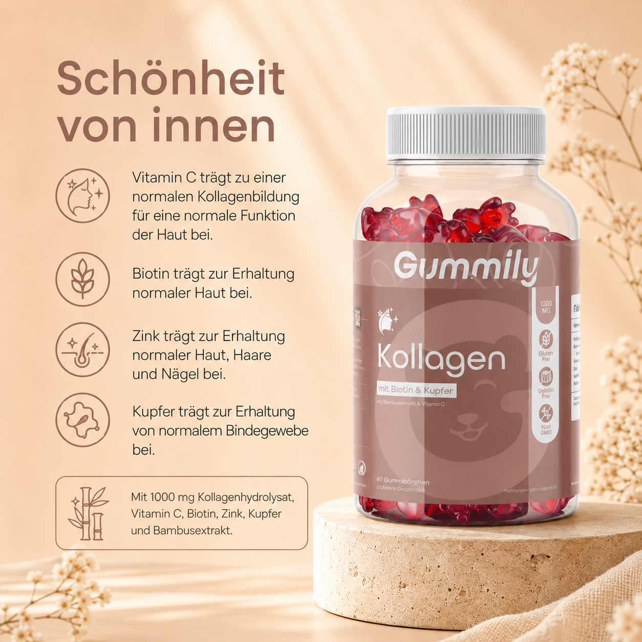Kollagen-Gummibärchen