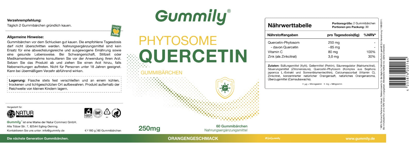 Quercetin Phytosom Gummis