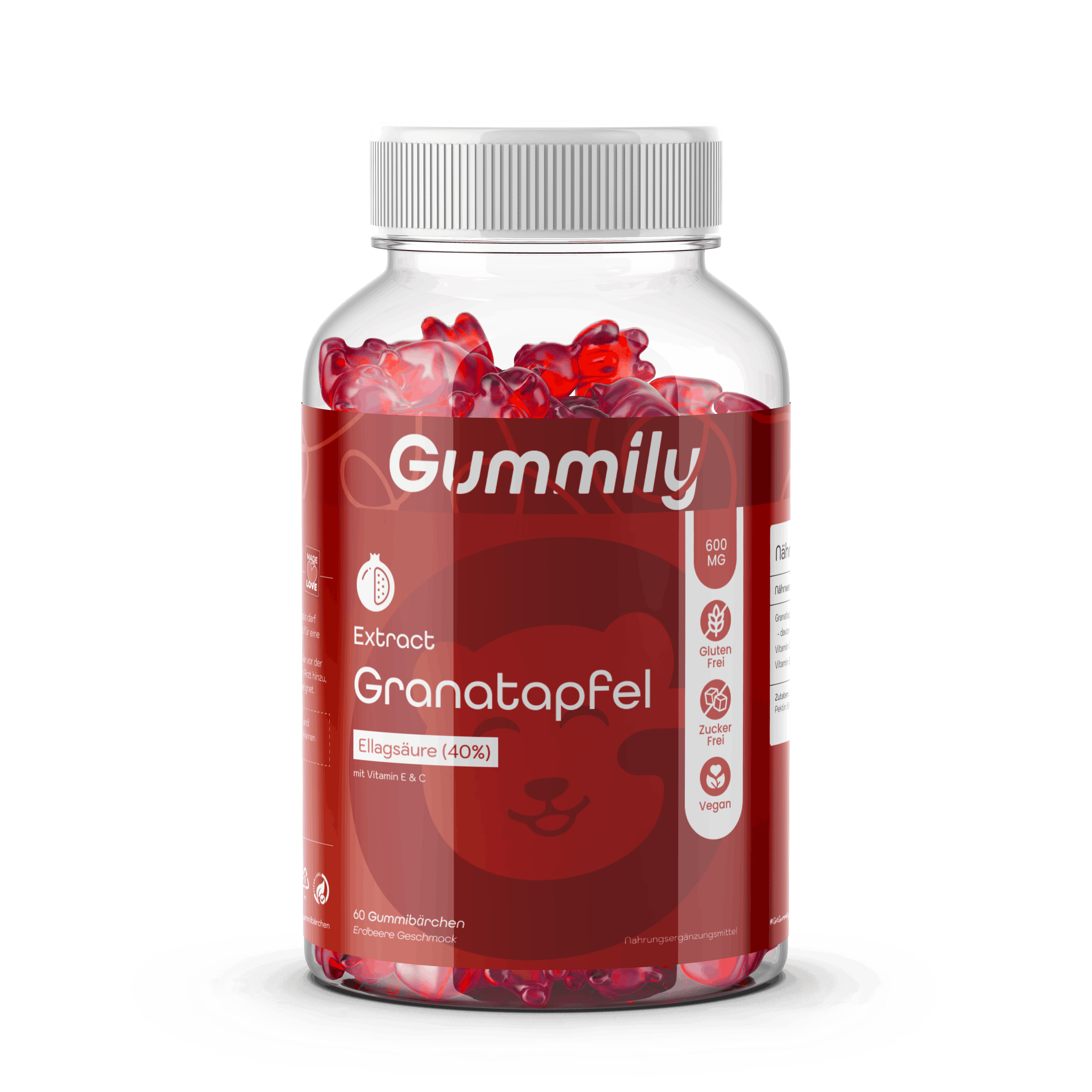 Granatapfel-Extrakt Gummibärchen