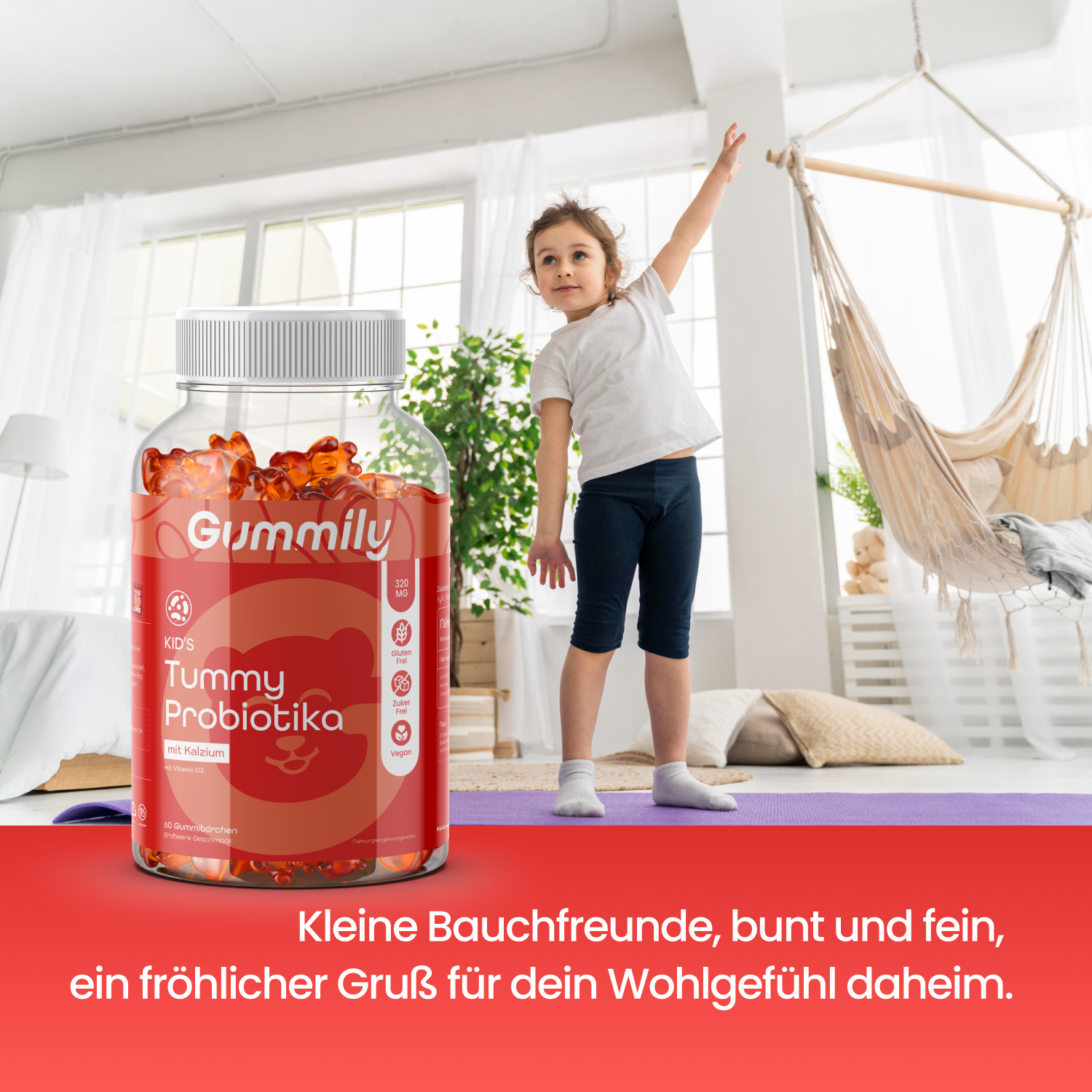 Kids Tummy Probiotika Gummies