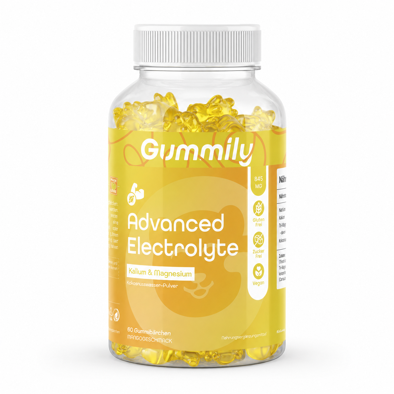 Fortschrittliche Elektrolyt-Gummibonbons