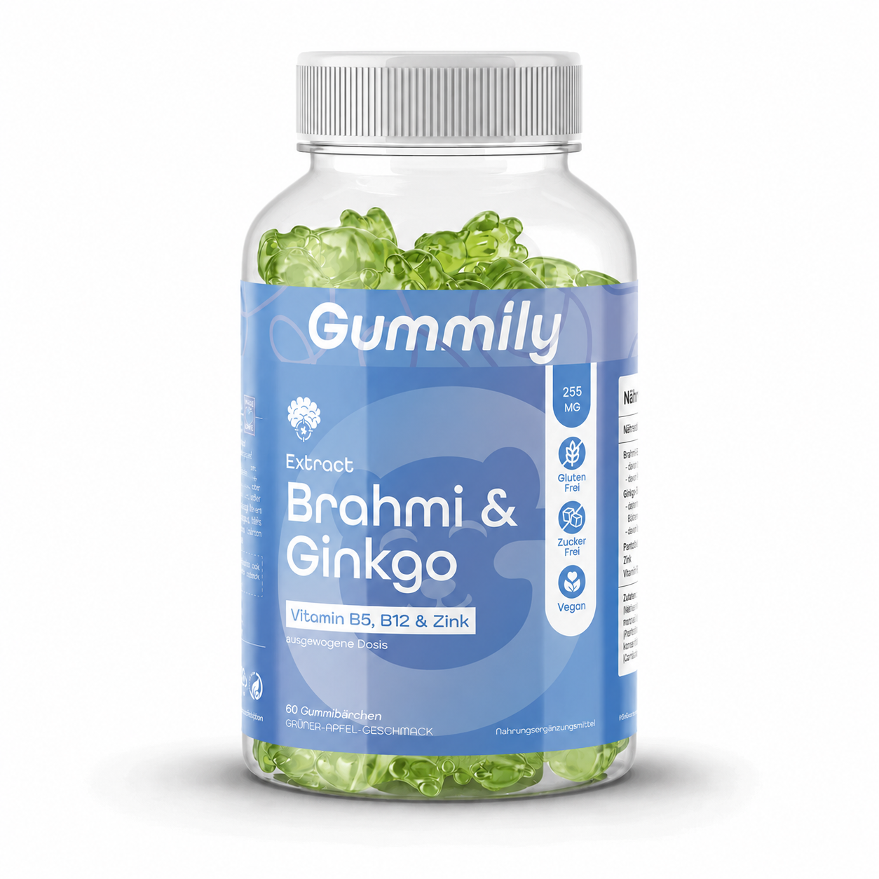 Brahmi & Ginkgo Gummibärchen