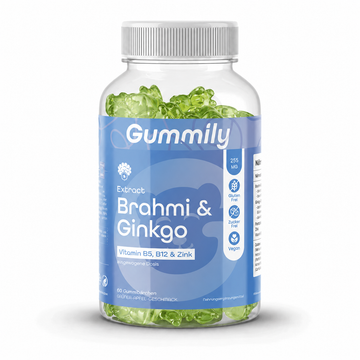 Brahmi & Ginkgo Gummibärchen